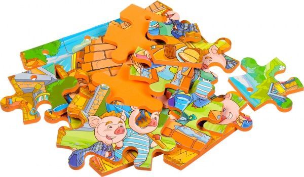 Книжка-пазли Бомик Троє поросят 745