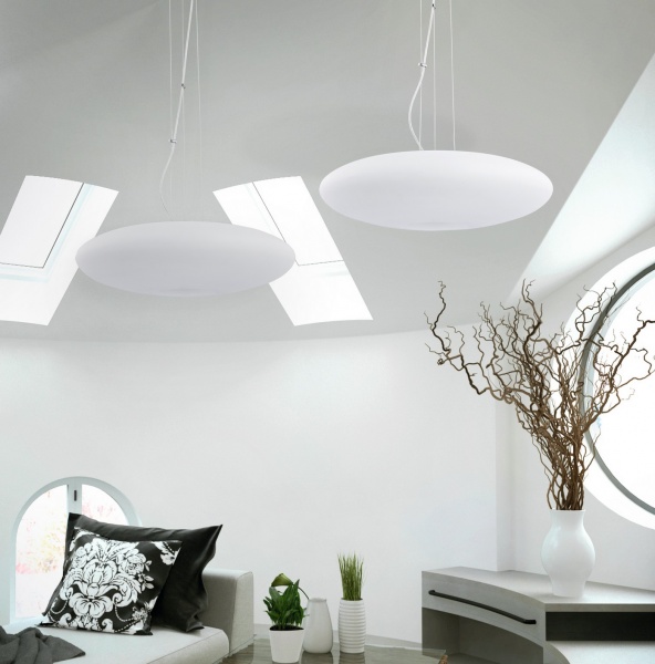 Люстра підвісна TK Lighting Gala 2x60 Вт E27 білий/срібло 913 