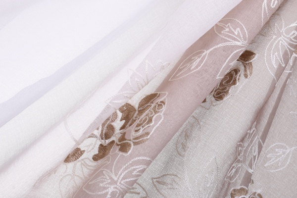 Тканина тюлева HX 61910087-01/280 KB 280 см бежева 