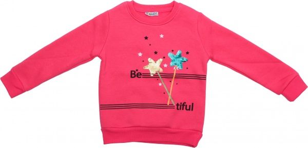 Свитшот ALG р.110 темно-розовый 621445 