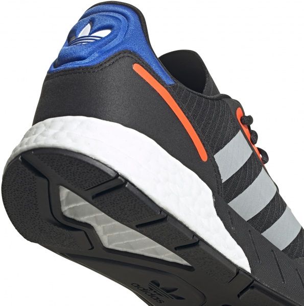 Кроссовки Adidas ZX 1K BOOST FY5649 р.UK 9,5 черный