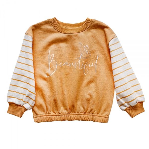 Свитшот для девочки Colibri р.122 желтый G7010 