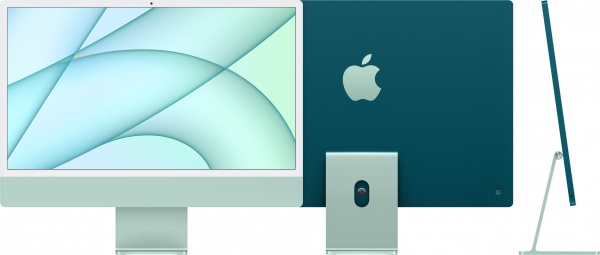Моноблок Apple iMac 24" M1 8-Core GPU 256 GB green — фото 1