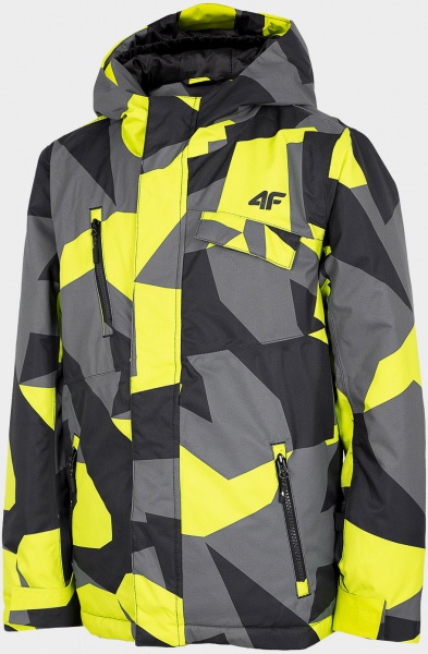 Куртка 4F SKI JACKET JKUMN002 HJZ22-JKUMN002-90S р.140 салатовый