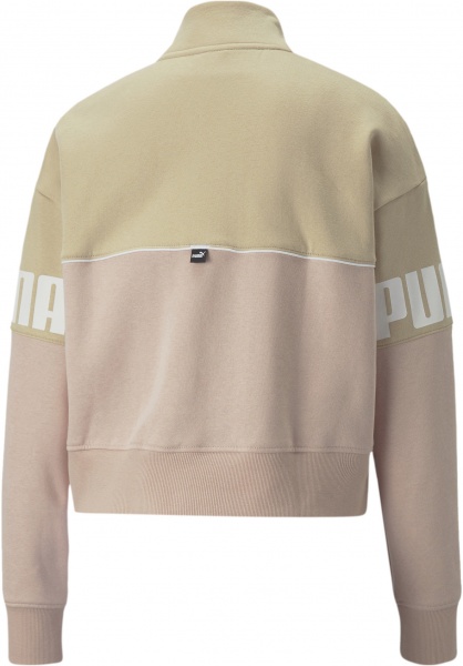 Джемпер Puma POWER COLORBLOCK HALF-PLACKET CREW FL 84995167 р. XL бежевий