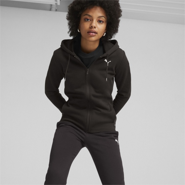 Спортивний костюм Puma CLASSIC HOODED TRACKSUIT FL CL 62263701 р.XS чорний