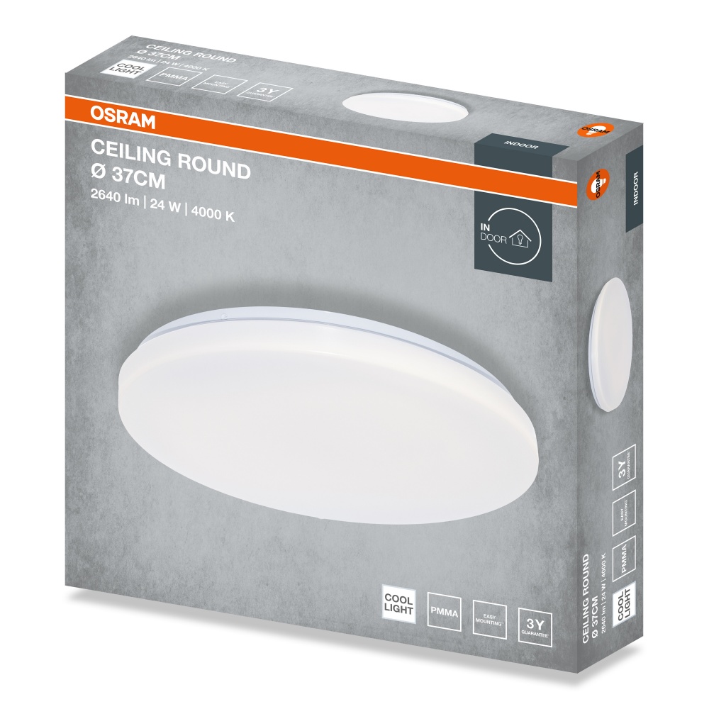 Светильник светодиодный Osram 24 Вт 4000 K CEILING ROUND IP20