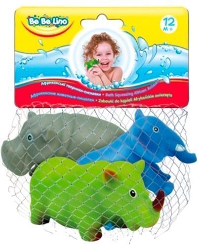 Игрушка для воды Bebelino Пищалки Африка 3 шт
