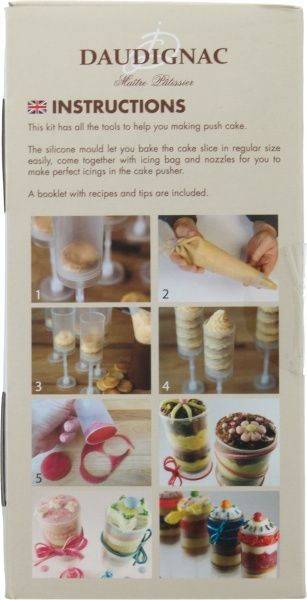 Набор для приготовления пирожных на подставке 15 предметов 687876 Zenker