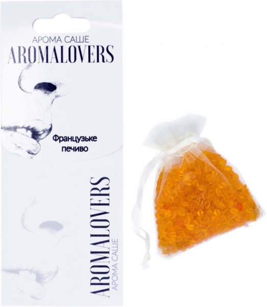 Ароматическое саше Aromalovers Французское печенье для гардероба и авто 25 г 