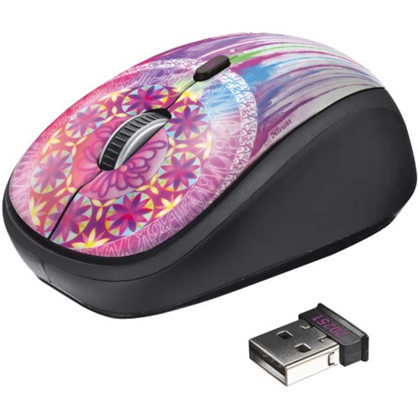 Миша бездротова Trust Yvi Wireless Mouse dream catcher