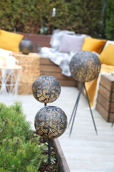 Светильник на солнечной батарее Luxform Samba IP44 черный 26152.000.00 