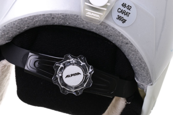 Горнолыжный шлем Alpina® CARAT A9035-86 р. 48-51 серебристый