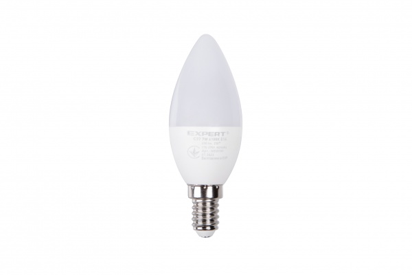 Лампа светодиодная Expert А60 7 Вт A60 матовая E27 175 В 4100 К 