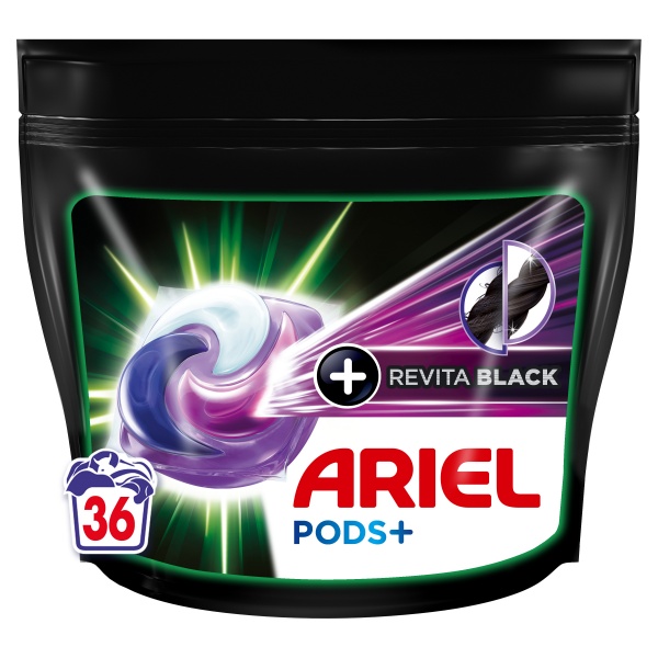 Капсулы для машинной стирки Ariel PODS+ Revitablack 36 шт.