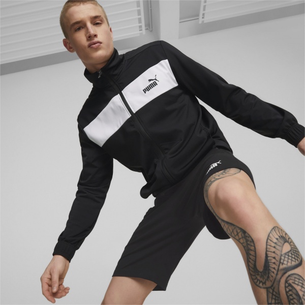 Спортивний костюм Puma POLY SUIT CL PUMA BLACK 84584401 р.S чорний