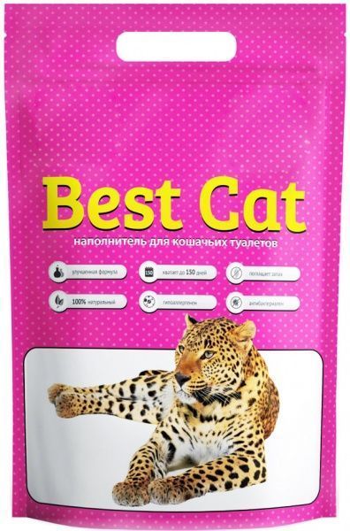 Наполнитель для кошачьего туалета Best Cat Pink Flowers 10 л