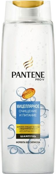 Шампунь Pantene Міцелярне очищення та живлення 400 мл