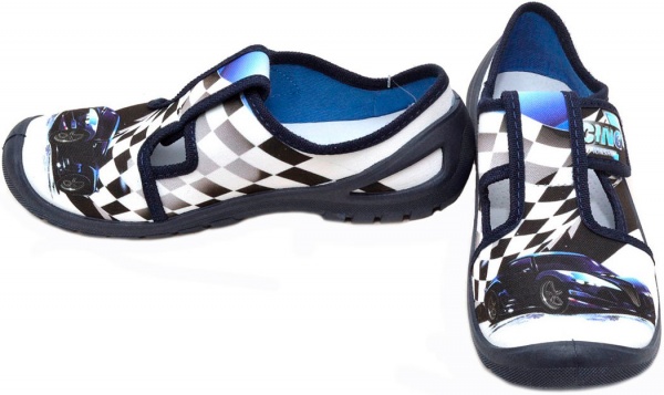 Кеды детские для мальчиков 3F р.32 серый с белым 4Rx3/5 