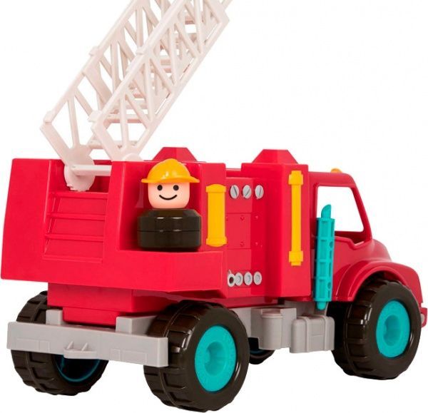 Автомобиль Battat серии Первые машинки - Пожарная с 2 фигурками