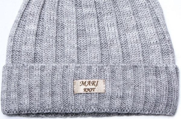 Шапка Mari-Knit 0819 р.52-54 серый 