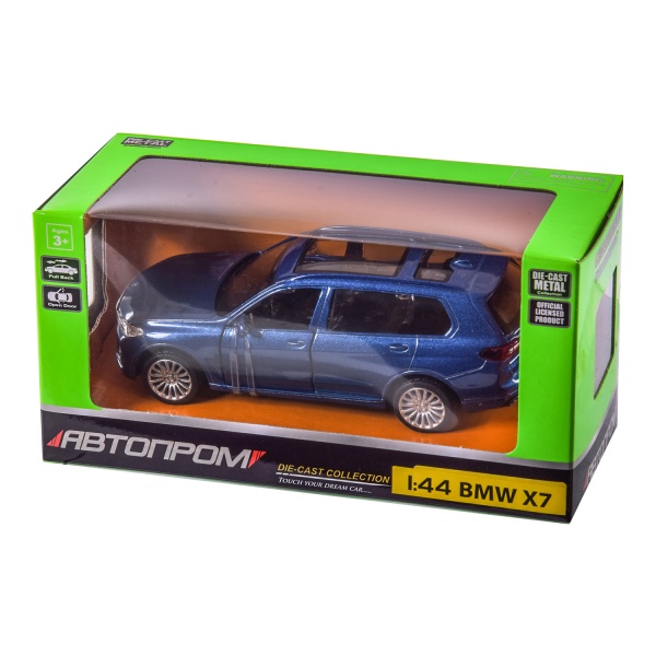 Автомодель Автопром 1:43 BMW X7 в ассортименте 4352