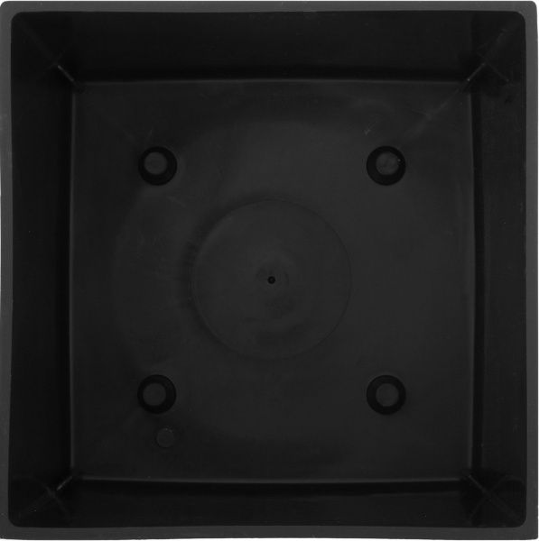 Горщик пластиковий Prosperplast Rato low 2 в 1 квадратний 32л білий (70895-449) 