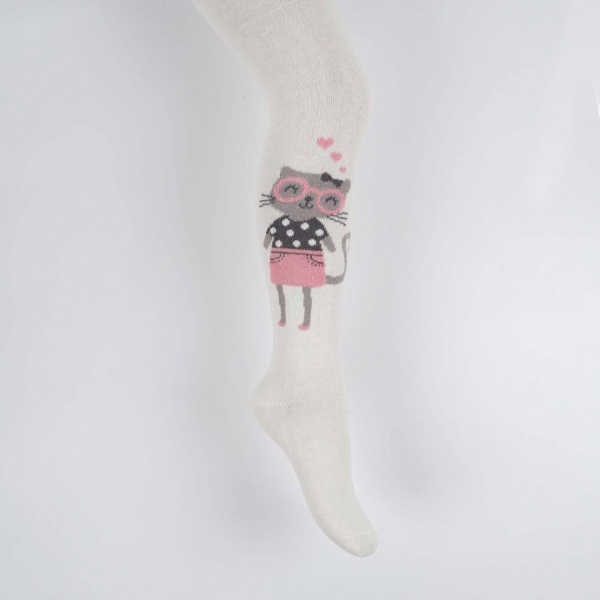 Колготки для девочек KATAMINO K30199р.80-92 молочный 