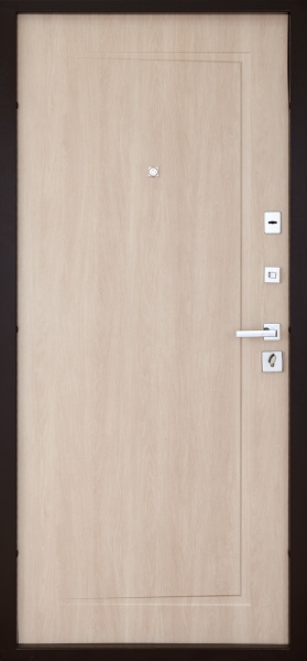 Дверь входная Abwehr MG3 (503+503) 096L(СФКрД)+(ДНлат) карамельное дерево / рустик авиньон блан 2050x960 мм левая