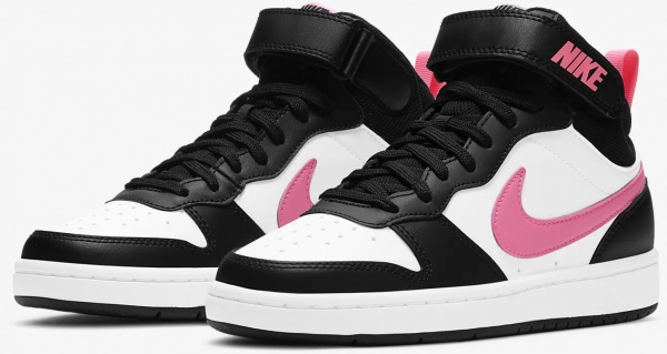 Кросівки Nike NIKE COURT BOROUGH MID 2 CD7782-005 р.35,5 рожевий