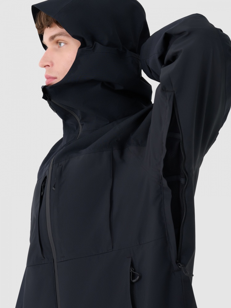 Ветровка мужская 4F TECHNICAL JACKET M711 4FWSS25TTJAM711-20S р.M черная