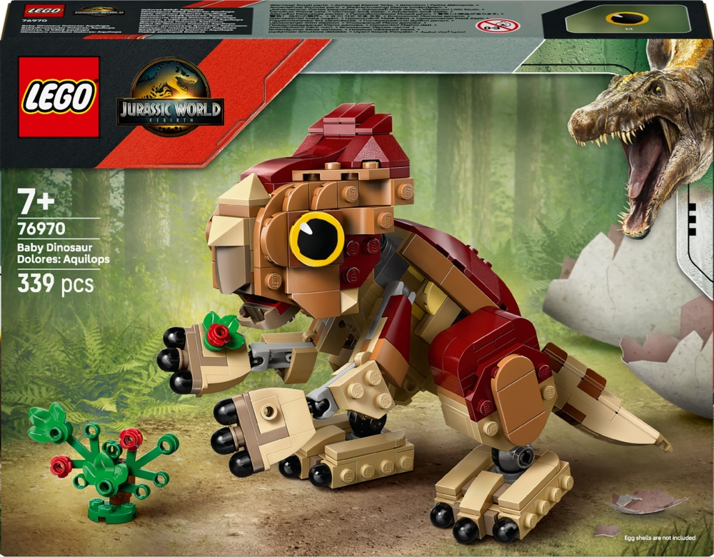 Конструктор LEGO Jurassic World Динозаврик Dolores: Аквилопс 76970