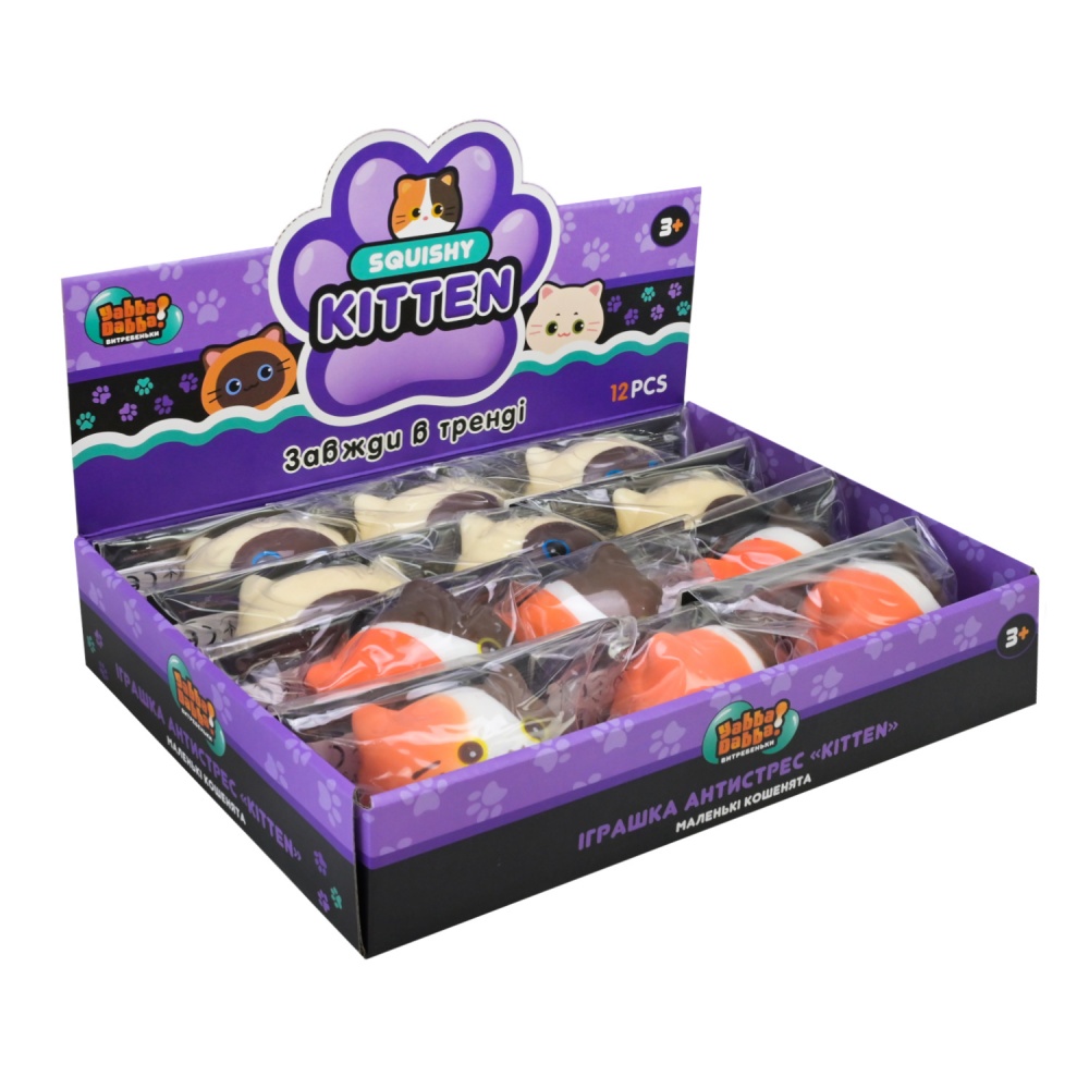 Игрушка-антистресс Yabba Dabba Котик YD2562