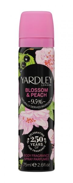 Дезодорант парфумований для жінок Yardley Blossom & Peach 75 мл