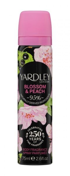 Дезодорант парфюмированный для женщин Yardley Blossom & Peach 75 мл