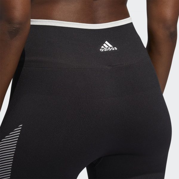 Лосины Adidas BT PK FLW DX9305 XS черный