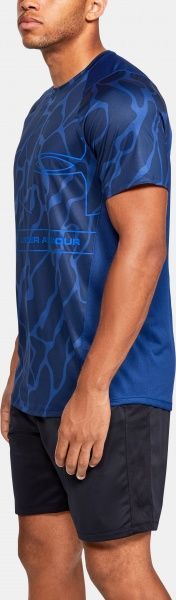 Футболка Under Armour MK1 Tonal Print SS 1351563-449 M синій