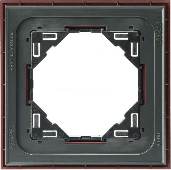 Рамка Efapel ANIMATO Logus металік червоний 90910 TBS