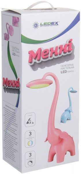 Настольная лампа Ledex Менни 6 Вт белый LX-102926 