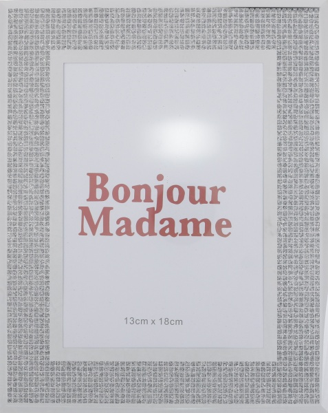 Рамка для фото Madame 1 фото 13х18 см серебряный 