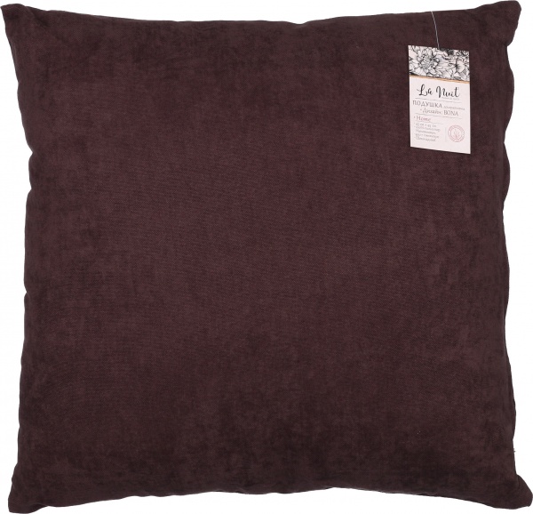 Подушка декоративна Bona 45x45 см шоколадний La Nuit 