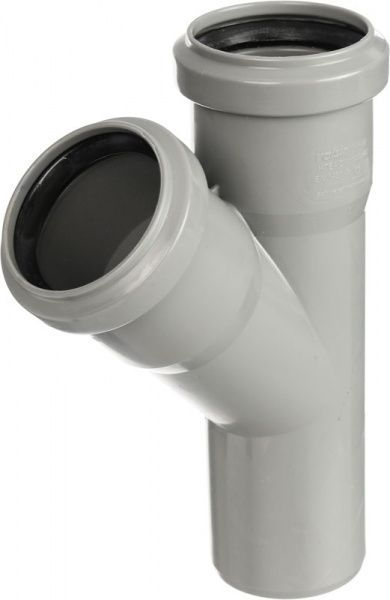 Трійник Valsir ПП d50x50х45° HTEA