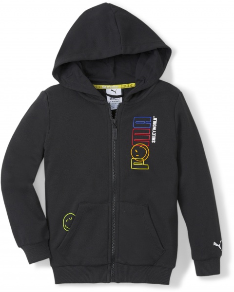 Джемпер Puma x SW Full-Zip Hoodie 84697201 р. 92 черный