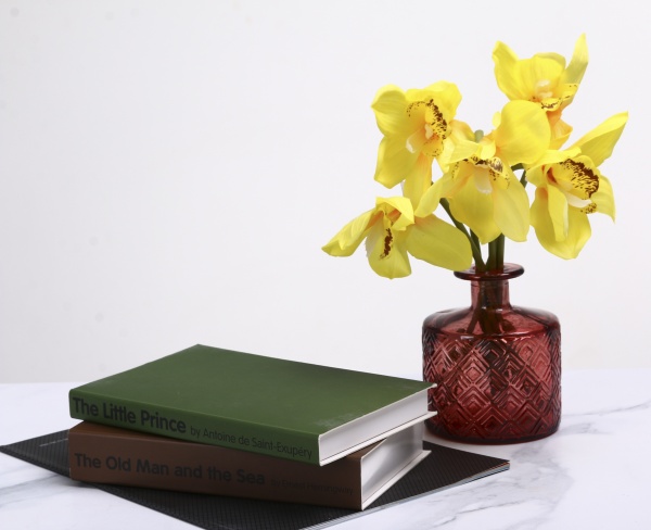 Ваза стеклянная San Miguel Nihon 12 см светло-розовая 