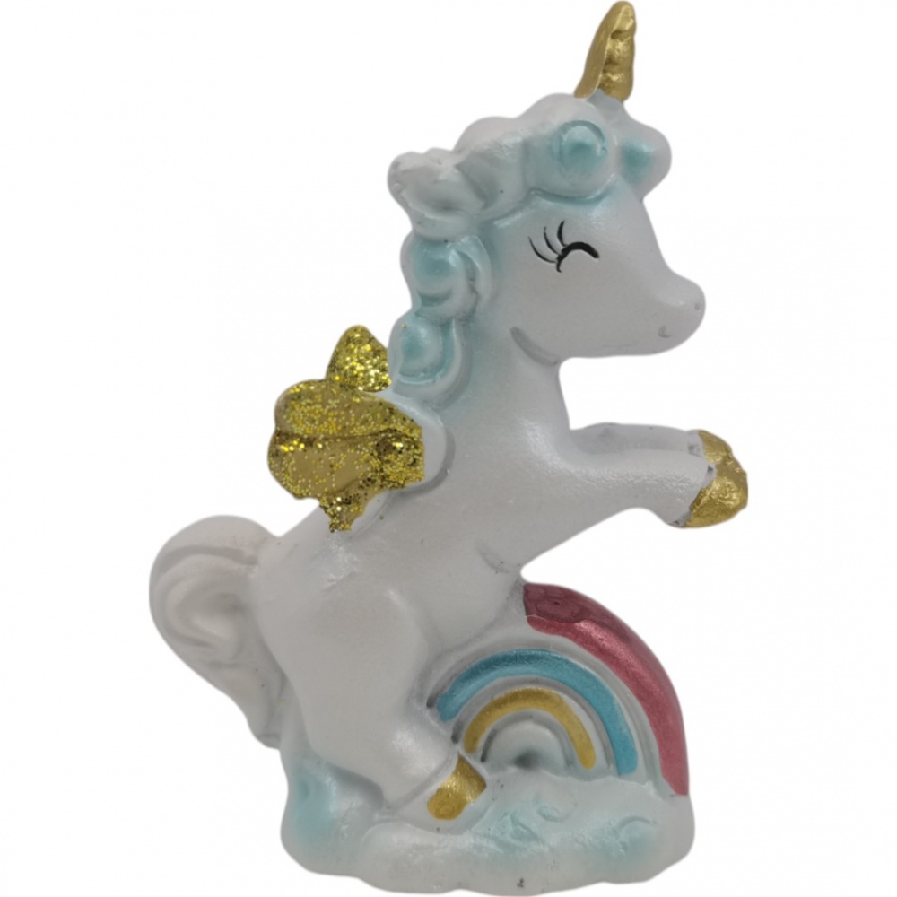 Сувенир кузнечик единорог с радугой 2 шт 5х8 см