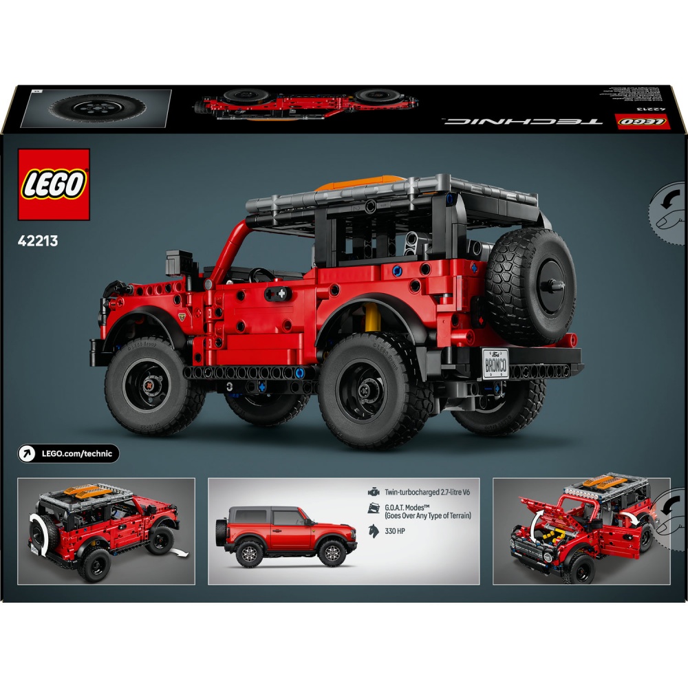 Конструктор LEGO Technic Внедорожник Ford Bronco® 42213