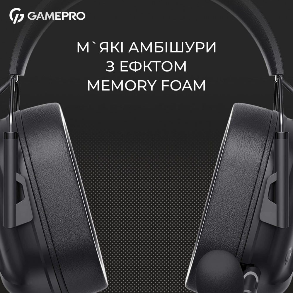 Гарнітура GamePro HS1350B black (HS1350B)