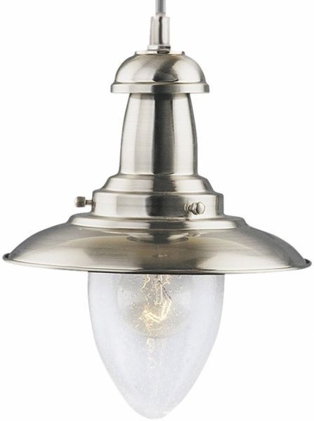 Підвіс Arte Lamp Fisherman I 1xE27 срібний A5518SP-1SS 