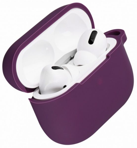 Чохол для навушників 2E для Apple AirPods Pro Pure Color Silicone 2.5 мм Marsala (2E-PODSPR-IBPCS-2.5-M) 