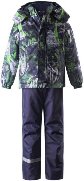 Комплект Reima (куртка + штани) 8582 р.122 зеленийтемно-синій 723732.9 